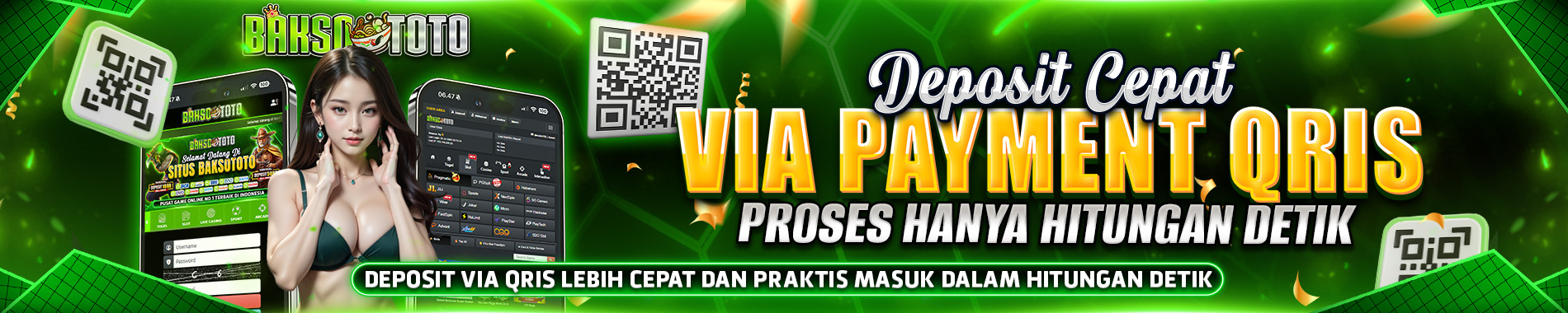 Baksototo - Deposit Cepat Via Payment Qris